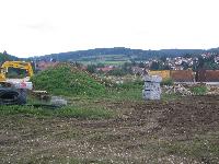 unser Bauplatz im August 2006