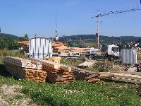 Holzlieferung für den Holzständerbau